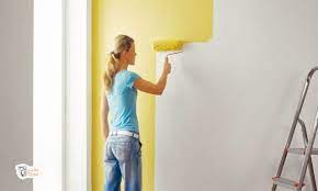 طريقة دهان الجدران بنفسك بنات one