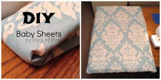 Diy Baby Sheets For Pack N Play Pack N Play Mattress Diy Baby Stuff Baby Sheets