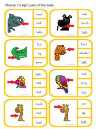 .body parts in tamil keywords:match,picture,image,toddler,preschool,kid,play,file,folder. Animal Body Parts Worksheets And Online Exercises