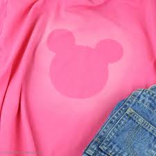 If you haven't seen how to make a dollar shirt, click here! You Can Make This Dollar Store Mickey T Shirt Super Fast