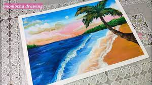 Kembali ke lukisan cat air wanita seksi. Pemandangan Pantai Melukis Dengan Cat Gouache Mirip Acrylic Painting Beach With Me Youtube