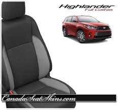 2014 2019 toyota highlander custom leather upholstery