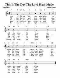 Free Lead Sheet This Is The Day The Lord Hath Made Johann Cruger Hymn Music Hymn Sheet Music Christian Song Lyrics