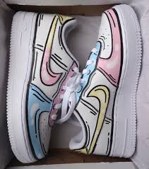 Check spelling or type a new query. Nike Air Force 1 X Pastel Cartoon Pink Yellow Blue Etsy