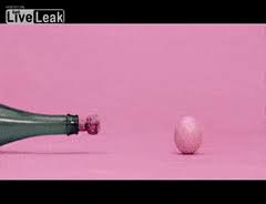 # champagne # kurt cobain. Best Bottle Popping Gifs Gfycat