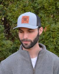 Tuna Fish Patch Hat, Custom Richardson 112 Leather Patch Hat, Leather Patch  Trucker Hat, Fishing Hat, Fish Patch Hat, Tuna Hat