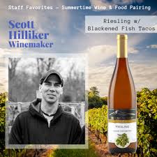 Maybe you would like to learn more about one of these? Riesling And Blackened Fish Tacos