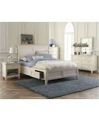 Furniture Sanibel Storage Bedroom Furniture 3 Pc Set Queen Bed Nightstand And Dresser Created For Macy S Reviews Furniture Macy S White Bedroom Furniture For Adults Storage Furniture Bedroom Discount Bedroom Furniture