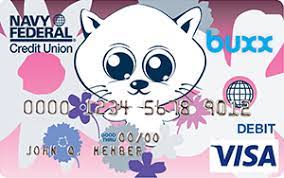 The debit card designed for teens. Visa Buxx Card Navy Federal Credit Union