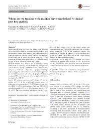 Zur anhörung zu dem gesetzentwurf der bundesregierung eines zweiten gesetzes zur stärkung der pflegerischen versorgung. Whom Are We Treating With Adaptive Servo Ventilation A Clinical Post Hoc Analysis Request Pdf