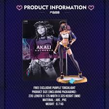 ✓free delivery across trinidad and tobago. Po League Of Legends K Da Akali Sculpture Figure Game Merchandise 100 Official Product Shopee Malaysia