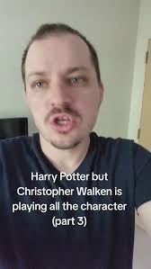 A ret.Urn. to Hog...wartz. Great. (Should be "characters", gotta love  having typos). #christopherwalkenimpression #christopherwalken #harrypotter