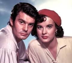 Stars of "A Man Called Peter" Richard Todd and Jean Peters, 1954