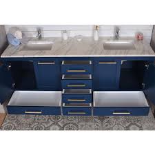 Adding to the convenience is the availability of modern bath. Grove 72 Ich Navy Blue Bathroom Vanity