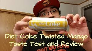Diet Coke Twisted Mango Taste Test And Review Checkpoint Chow Down Youtube