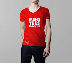 V Neck Male T Shirt Mockup Free Psd Pixelify Best Free Fonts Mockups Templates And Vectors Shirt Mockup Tshirt Mockup Clothing Mockup
