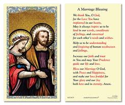 How to make a prayer card the child carefully chooses a prayer card to place on the prayer table. A Marriage Blessing Laminated Prayer Card