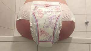 Diaper porn poop