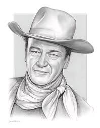 cowboy John Wayne by Greg Joens