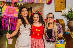 Creating a 'home away from home'. Brazilians Celebrate Three Saints In A Festival Almost As Popular As Carnaval