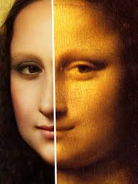 how MONA LISA looked in REAL LIFE #MonaLisa #Photoshop #Editing  #PhotoshopSurgeon #TikTok_Collaboration