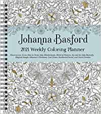 Johanna basford's 2021 weekly coloring planner in english edition! Johanna Basford 2021 Weekly Coloring Planner Calendar Amazon De Basford Johanna Fremdsprachige Bucher