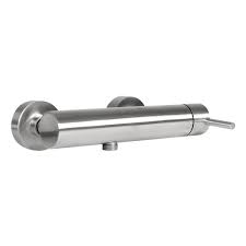 Deusenfeld Edelstahl Aufputz Dusch Brause Armatur Design M8 Edelstahl Matt Geburstet Edelstahl Stahl Armaturen