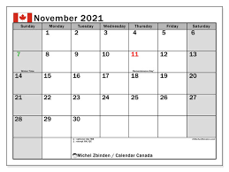 You should only manage your time and effort as outlined by your pending work and total all all those will work as outlined by that well prepared plan and you may see all if the. Printable November 2021 Canada Calendar Michel Zbinden En