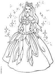 Enter youe email address to recevie coloring pages in your email daily! Princess Barbie Coloring Page Coloring Home
