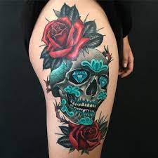Maybe you would like to learn more about one of these? 30 Amazing And Inspiring Sugar Skull Tattoos Designwrld