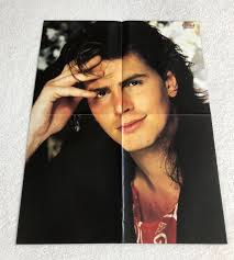 JOHN TAYLOR 1987 DURAN DURAN Poster Swedish Music magazine Okej Vintage  1980s
