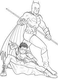 Free, printable coloring pages for adults that are not only fun but extremely relaxing. Batman And Robin In Action Coloring Pages Batman Cartoon Coloring Library