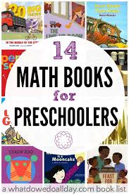 This vibrantly colored title introduces the basic shapes like. Math Books For Preschoolers