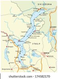 Lake maps contain most important dnr lakes with detailed 'depth contours, boat ramps, fishing spots etc. Lake Maggiore Map Stock Vector Royalty Free 174582170