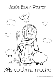 El Buen Pastos Dibujos Jesus Buen Pastor Imagenes Coloridas