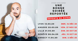 249,372 likes · 520 talking about this. Kyan Khojandi On Twitter Desole On A Essaye On Reporte On Va Y Arriver Vos Billets Restent Valables Pour La Nouvelle Manifestation Les Personnes Souhaitant Se Faire Rembourser Sont Invitees