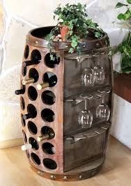 Weinregal Weinfass Bar Braun H 84cm Nr 0416 Flaschenstander Regal Fass Fur 42fl Amazon De Kuche Haushalt Weinfass Weinregale Weinfass Bar