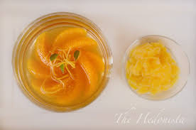 Orange And Tea With Passionfruit Granita At La Maison Jaune St Remy De Provence Food Food Photography St Remy De Provence