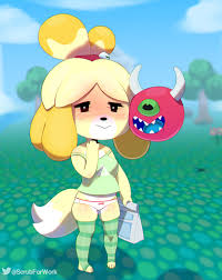 Get Well Soon Isabelle Isabelle Animal Crossing Fan Art Animal Crossing Characters Animal Crossing Game