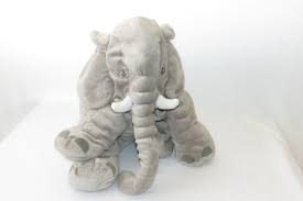 Ikea Klappar Elefant Elephant Gray Stuffed Jumbo Jattestor Big Plush Toy 24 Big Plush Animal Plush Toys Plush Toy