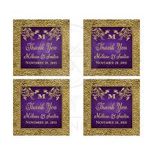 Check spelling or type a new query. 2 Wedding Favor Sticker Purple And Gold Floral