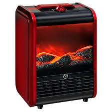 Top picks related reviews newsletter. Comfort Zone Czfp1 Ceramic Electric Fireplace Stove Fan Forced Heater Red The Warming Store