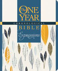 Unlike a regular bible, the one year chronological bible places related passages one after another so you can see how they illuminate and complement who knows how long you will be able to read a bible on a phone? Tyndale The One Year Chronological Bible Expressions