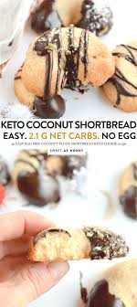 Keto Coconut Flour Shortbread With Egg Free Option Keto Ketocookies Shortbrad Coconutflour K Coconut Flour Cookies Low Carb Recipes Dessert Coconut Flour