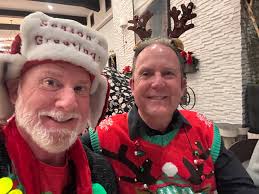 Met with Russ Tice today. Have not seen him in 50 years. Both of us Class  of '73, and my wife Judi, Class of '75. Good times!