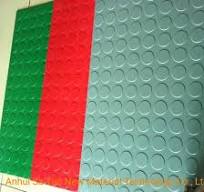 Anti-Slip NBR/SBR/Cr/EPDM/Nr Circular Stud Rubber Sheet Roll