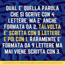 Maybe you would like to learn more about one of these? 25 Indovinelli Logici Divertenti E Un Po Folli Cinque Cose Belle