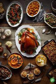 Turkey, gravy, stuffing, potatoes, veggies, and pie. Thanksgiving With Publix