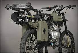 Motopeds Survival Bike Black Ops Edition Offers Survivability With Style Bug Out Vehicle Bike Apocalypse