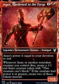 Maybe you would like to learn more about one of these? Anax Hardened In The Forge Theros Beyond Death Variants Standard Card Kingdom